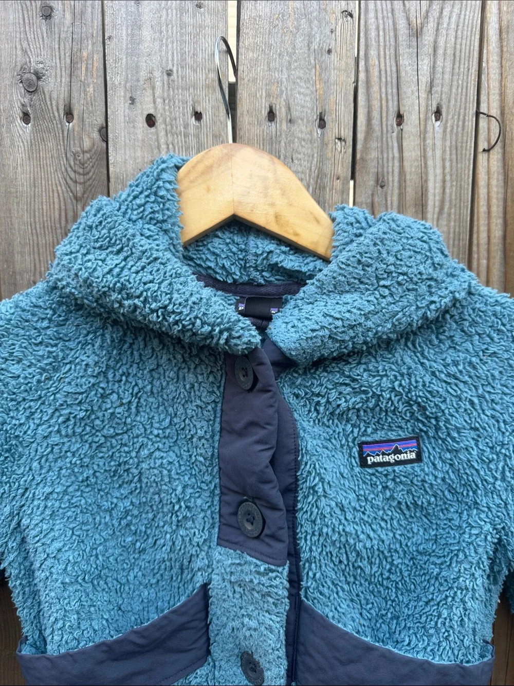 Patagonia fleece Hooded Kids Jacket